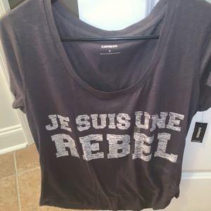 NWT Express statement tshirt